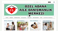 Desktop Screenshot of adanaailedanismanligi.com